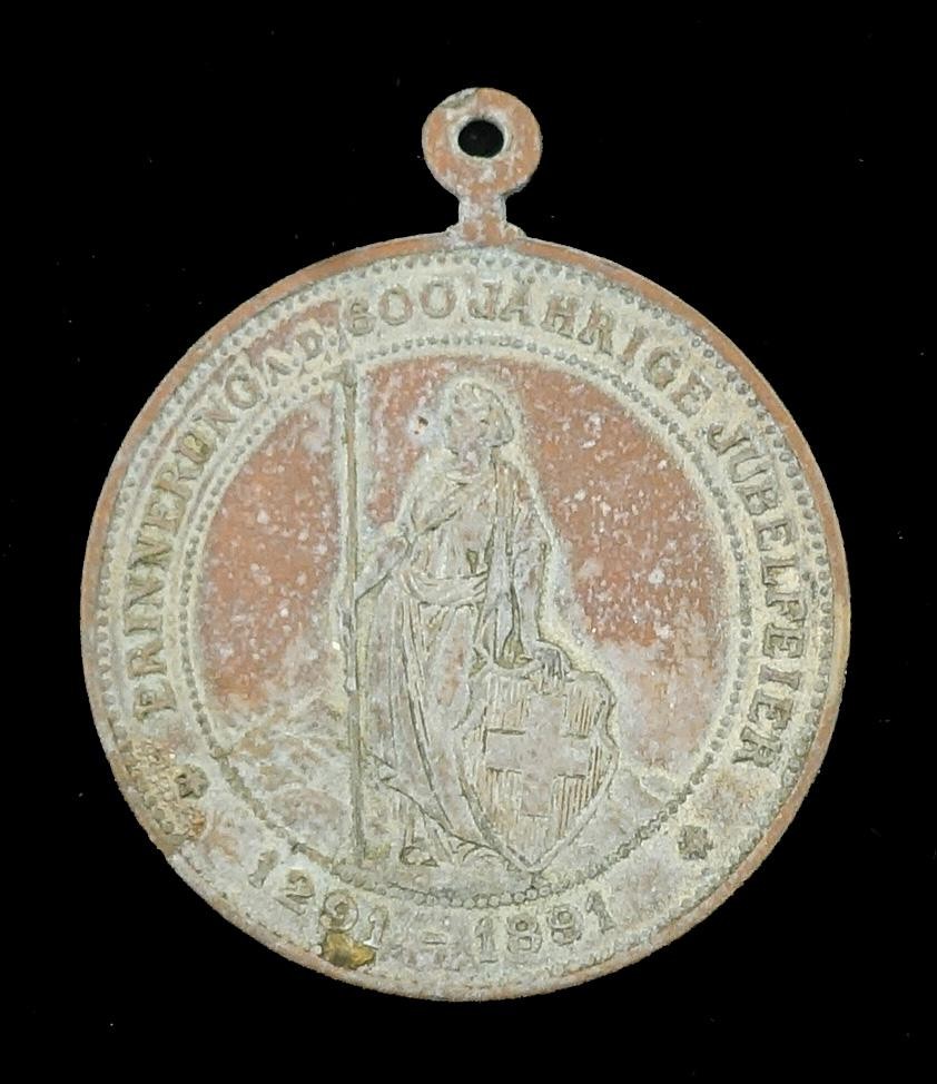 Medaille 600 Jahre Eidgenossenschaft