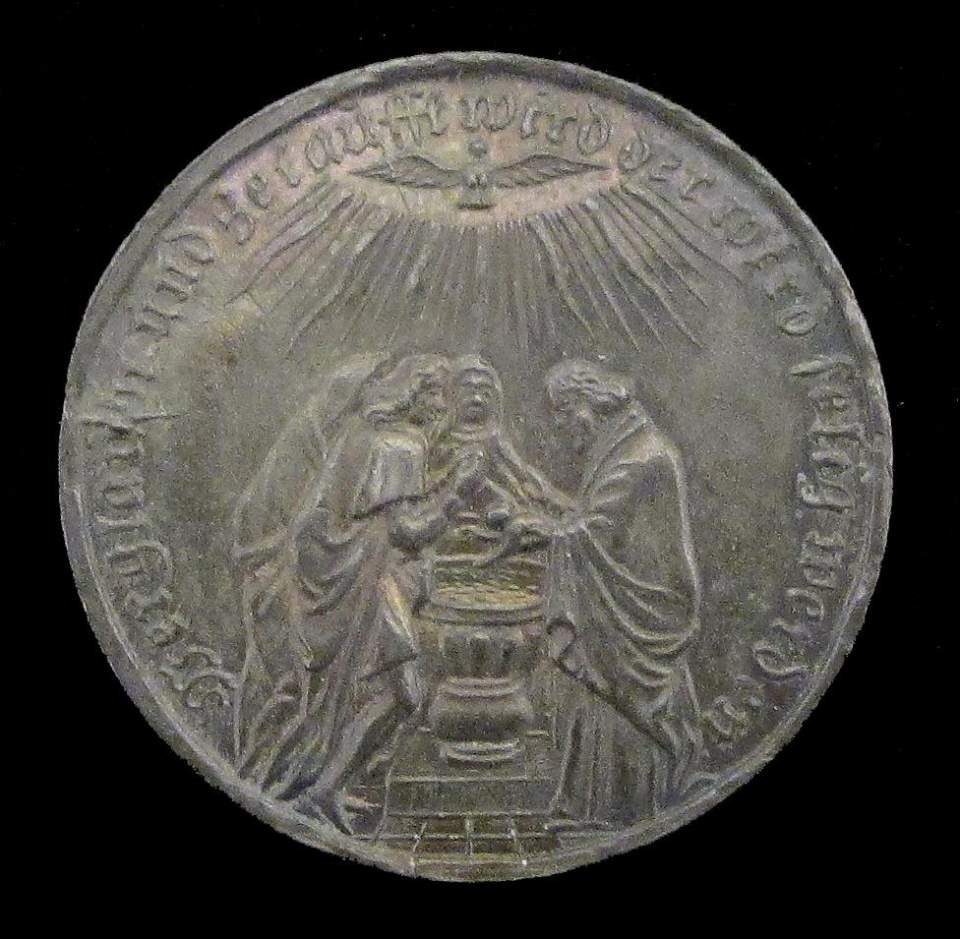 Medaille zur Taufe