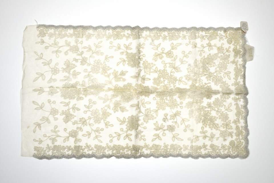 Vorhangmuster Kettenstich