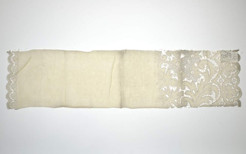 Vorhangmuster Kettenstich