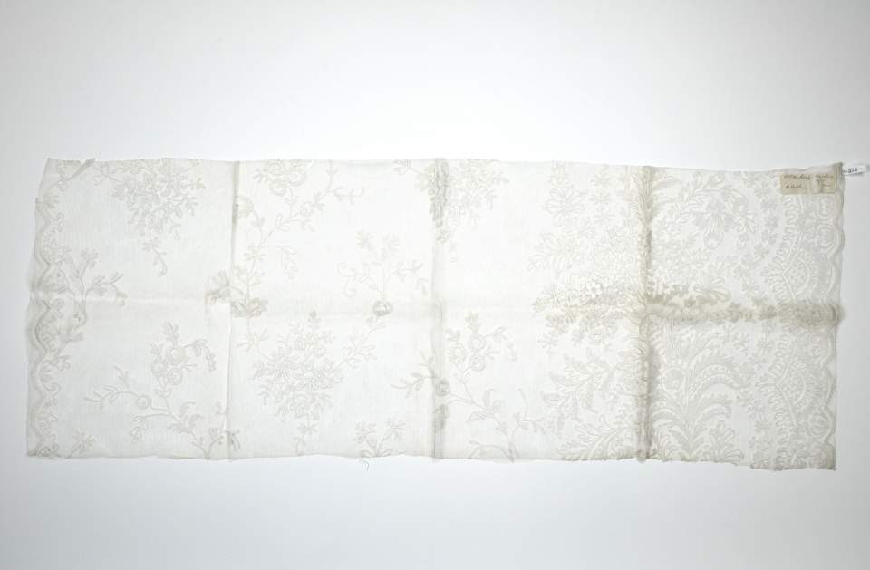 Vorhangmuster Kettenstich