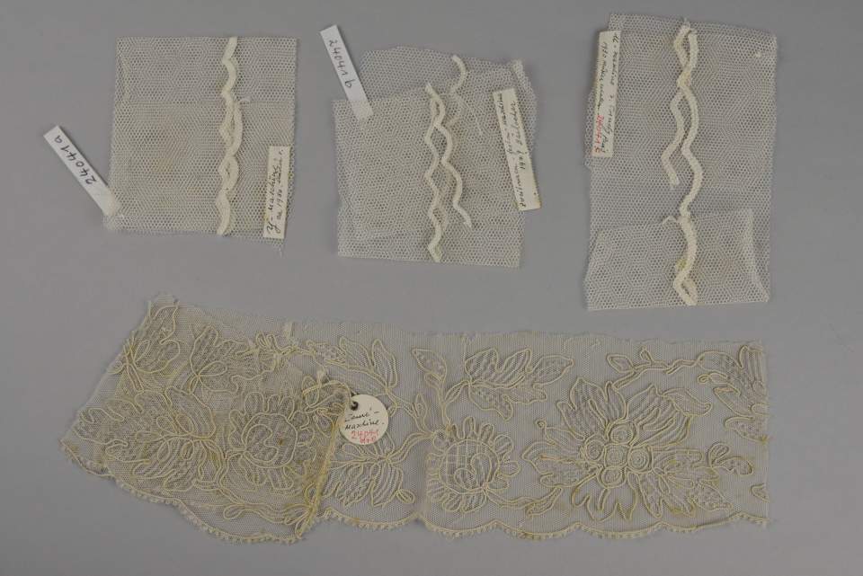 Musterabschnitte von verschiedenen Maschinentypen