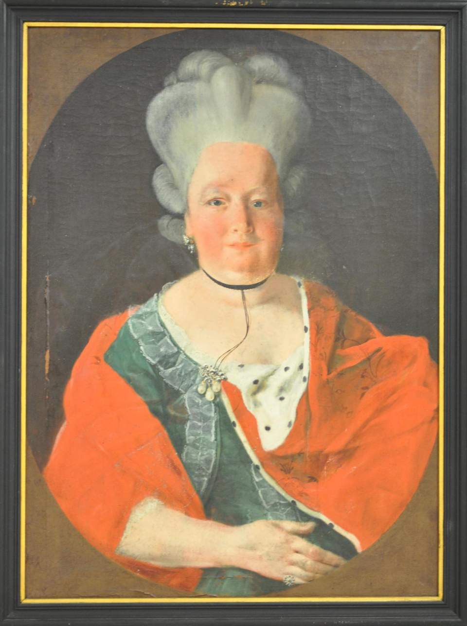 Bildnis Maria Ursula Elisabet von Zweifel, geb. von Pillier