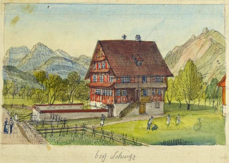 Haus bei Schwyz