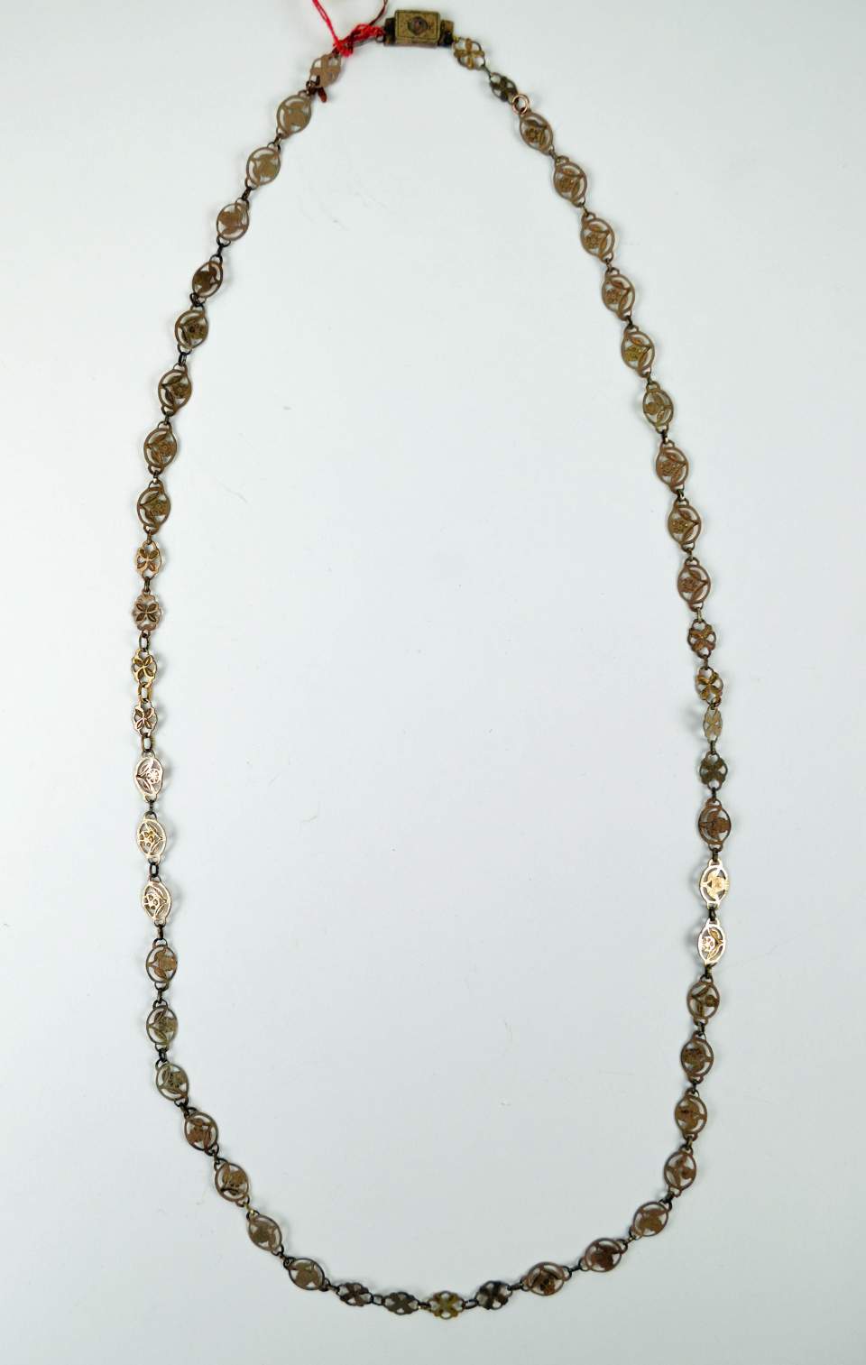 Trachtenschmuck aus dem Toggenburg, Halskette, Plättlikette