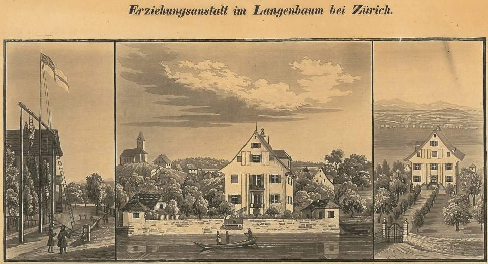 Erziehungsanstalt in Langenbaum bei Zürich