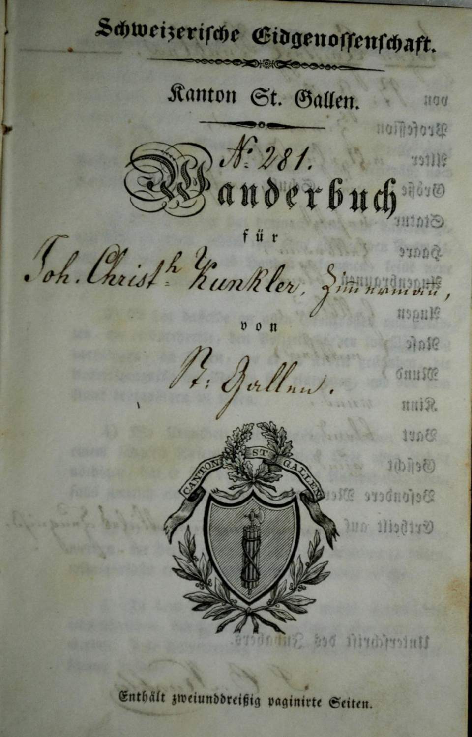 Wanderbuch (1832)