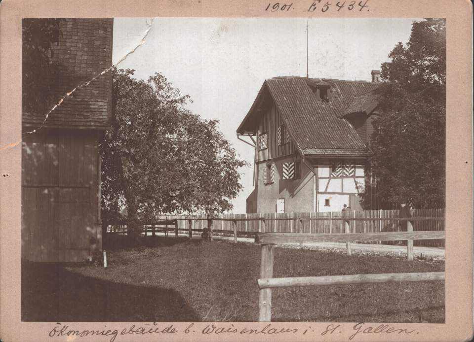 Ökonomiegebäude beim Waisenhaus St.Gallen