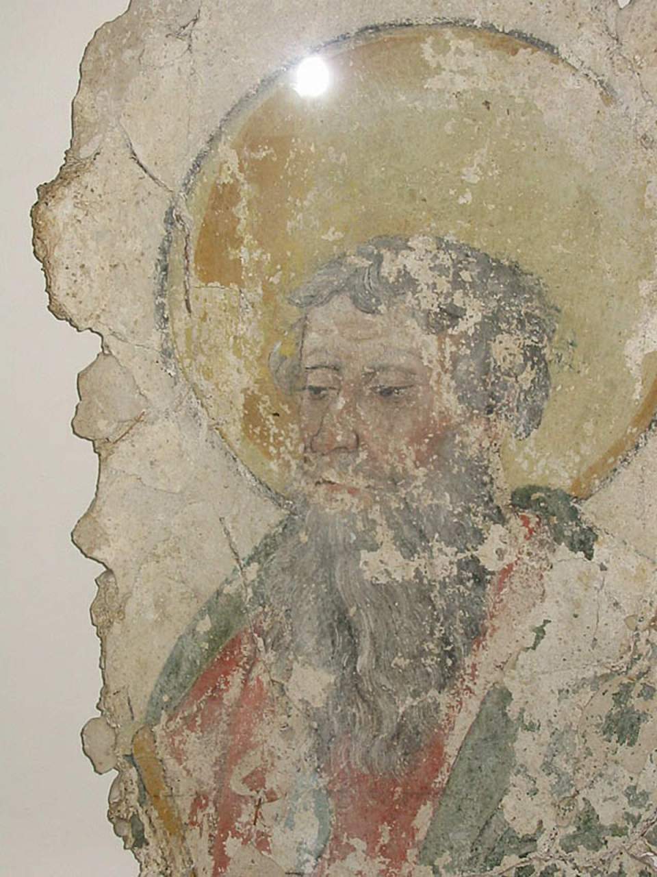 Apostel Paulus, Fresko aus dem Kloster Mariaberg in Rorschach