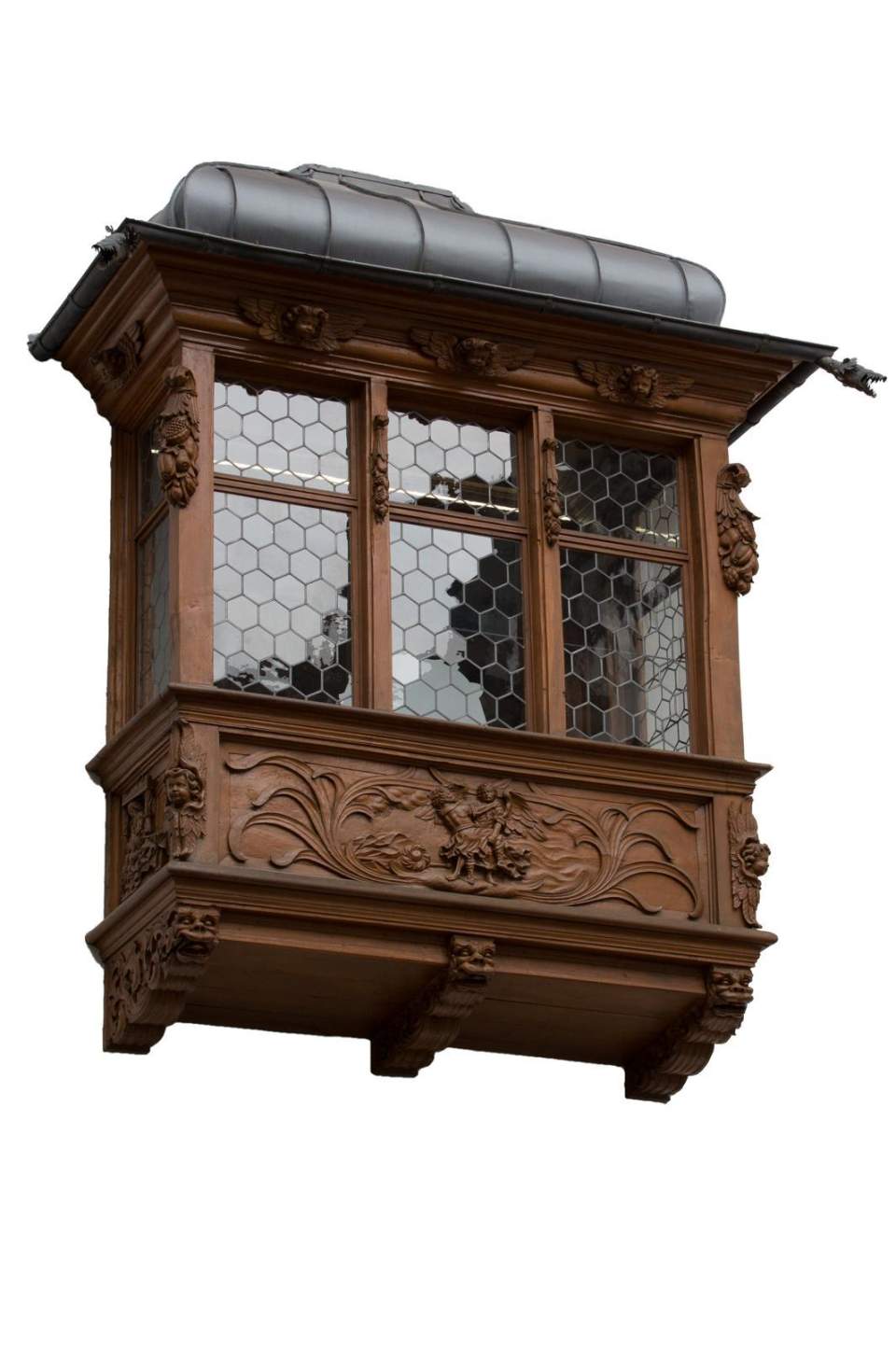 Tigererker, Erker des Hauses zum Tiger, Marktgasse 21, St.Gallen