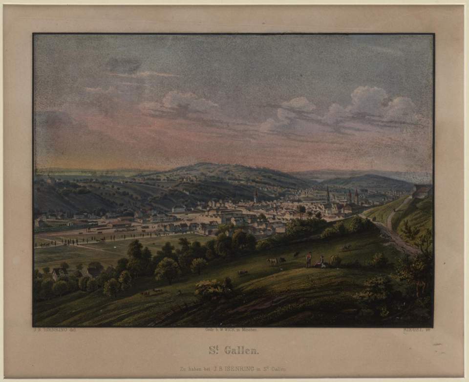 St.Gallen von Südwesten