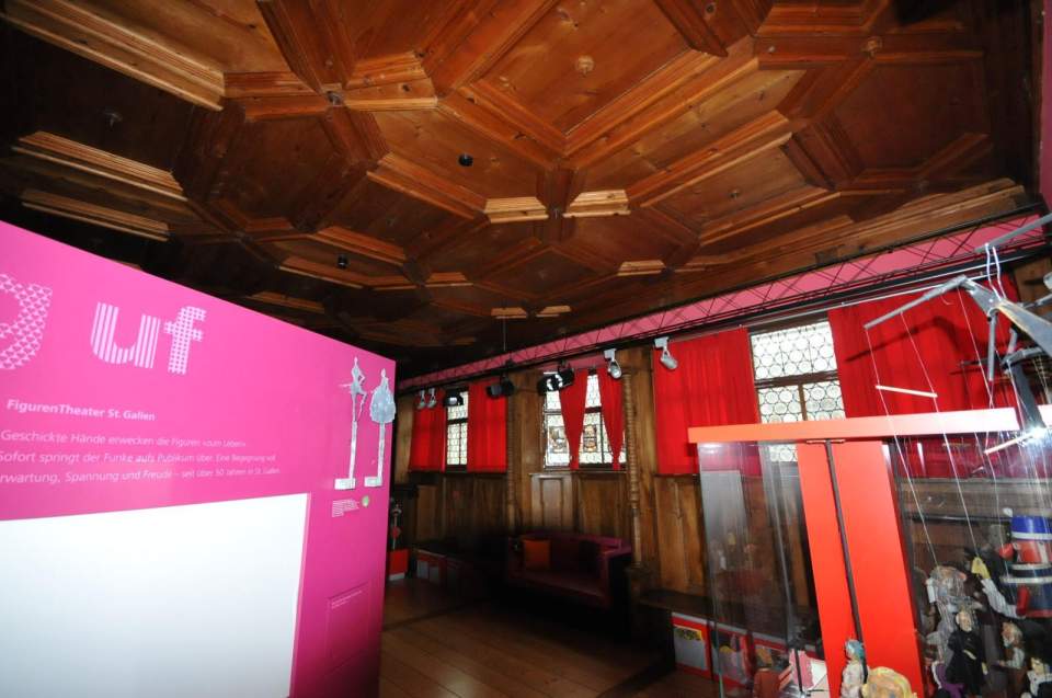 Stube (Refektorium?) Kloster Scholastica Rorschach