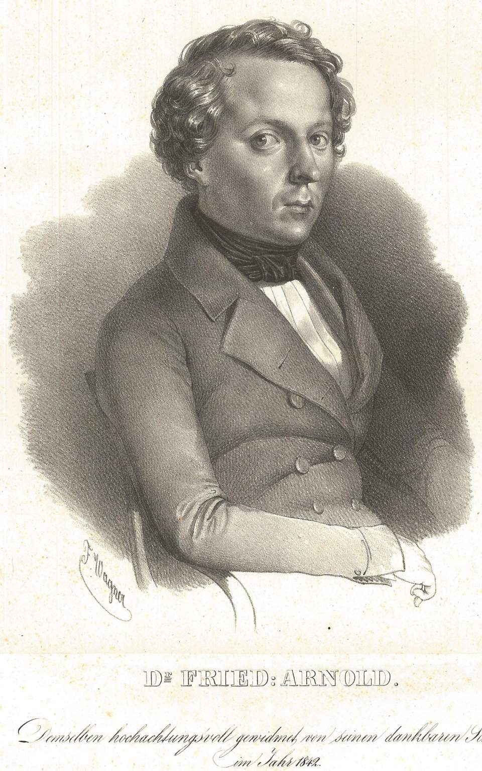 Porträt des Dr. Friedrich Arnold