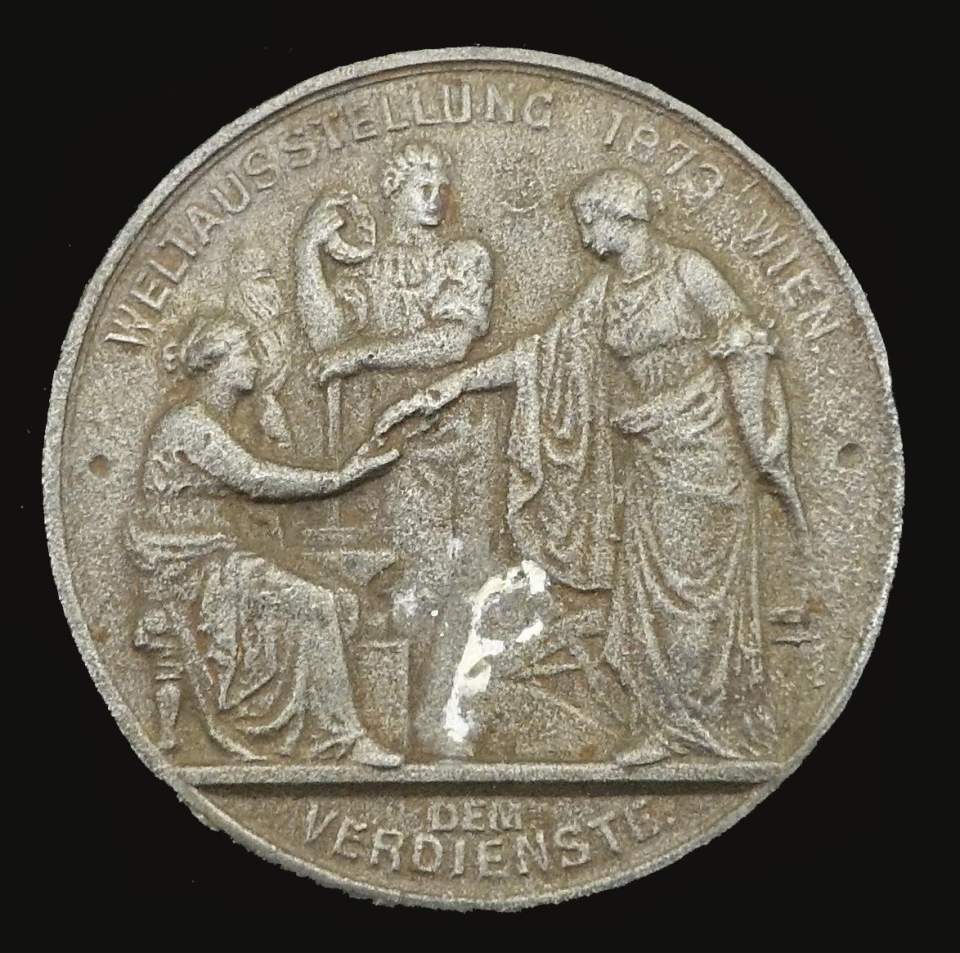 Medaille Weltausstellung Wien