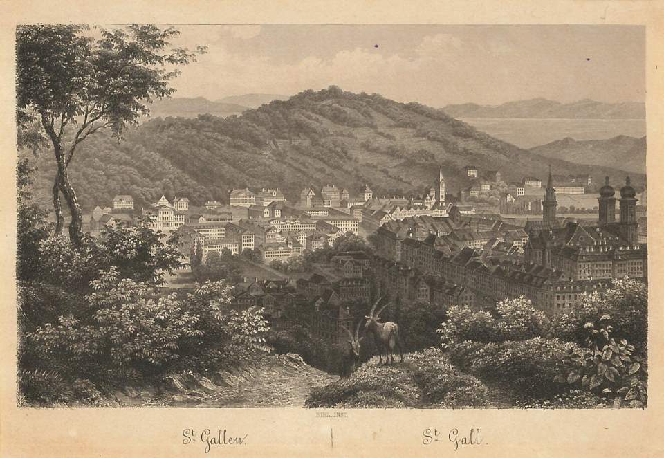 St.Gallen von Südwesten