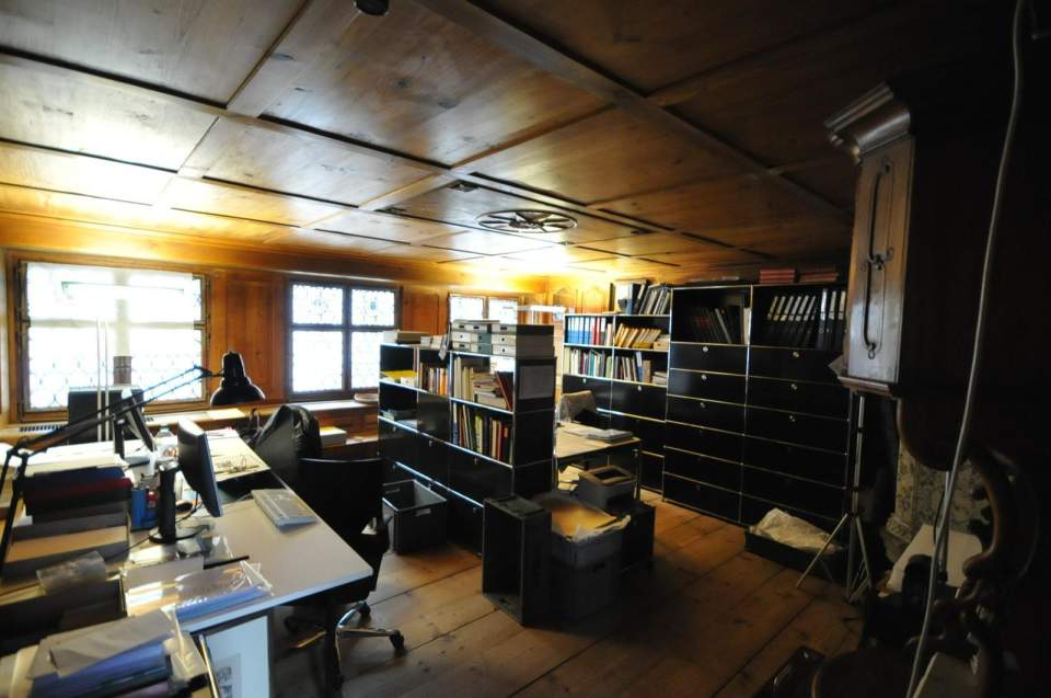 Wohnstube aus der ehemaligen Mühlen in Zuzwil, Period Room