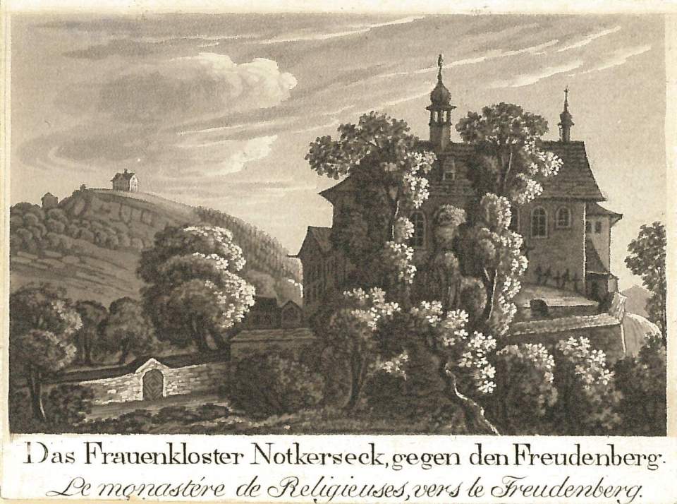 Kloster Notkersegg St.Gallen, Kupferstich