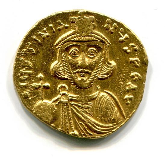 Byzantinische Münze Solidus