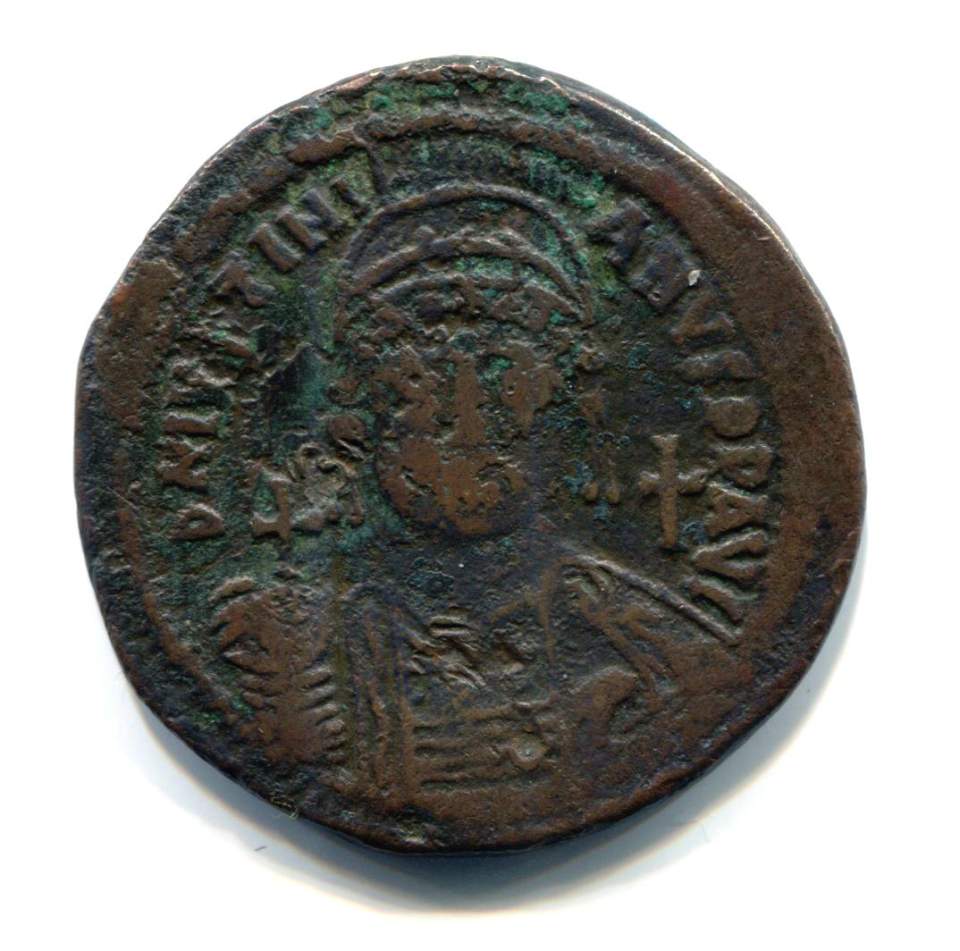 Byzantinische Münze Follis