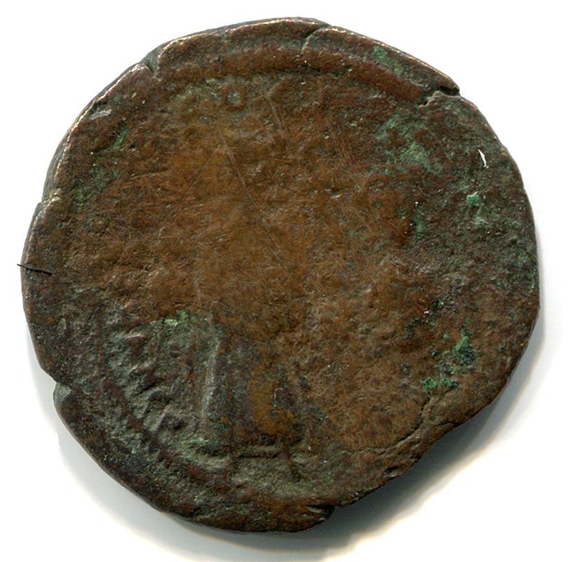 Byzantinische Münze Follis