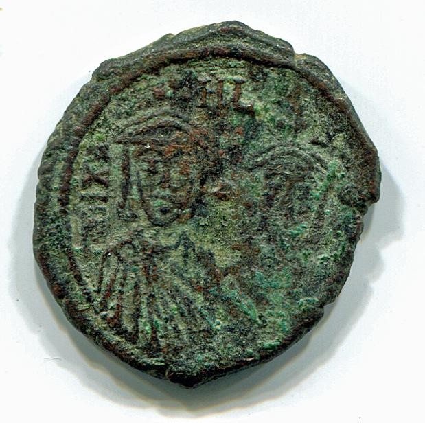 Byzantinische Münze Follis