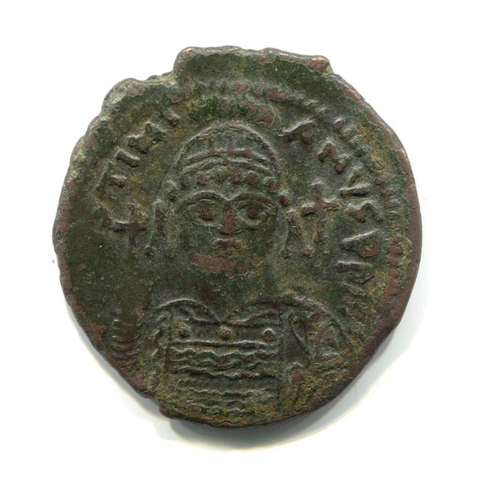 Byzantinische Münze Follis