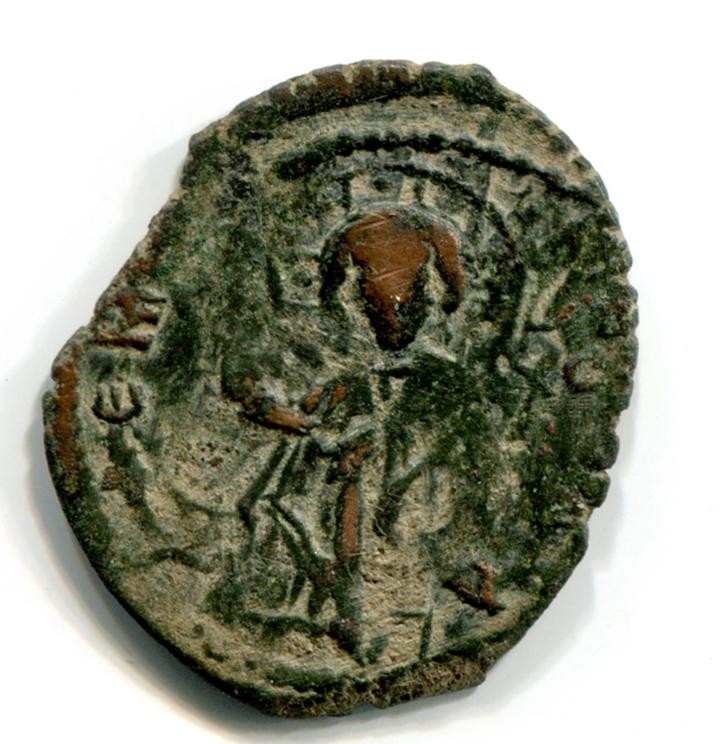 Byzantinische Münze Follis