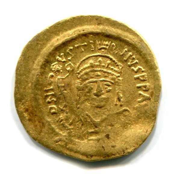 Byzantinische Münze Solidus