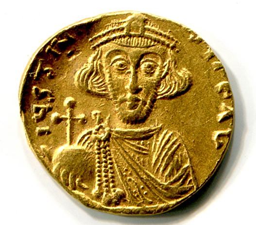 Byzantinische Münze Solidus