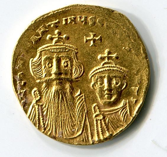 Byzantinische Münze Solidus