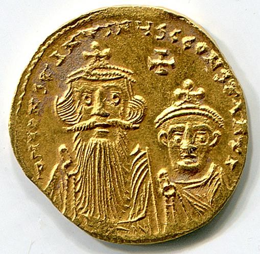 Byzantinische Münze Solidus