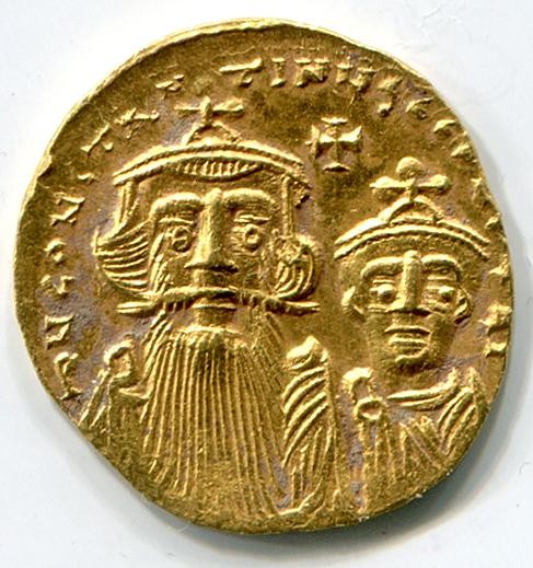 Byzantinische Münze Solidus