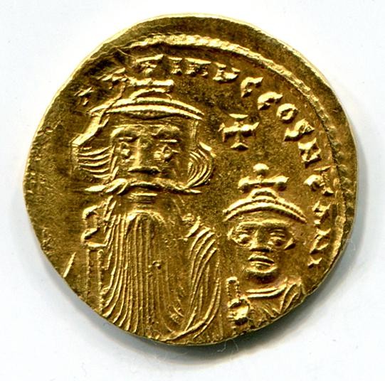 Byzantinische Münze Solidus