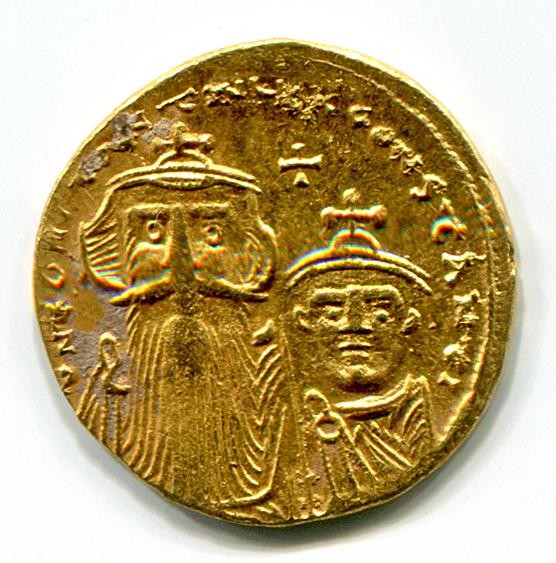 Byzantinische Münze Solidus