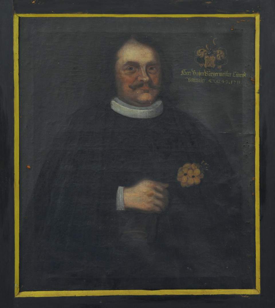 Bildnis Conrad Vonwiller (1662 - 1719)