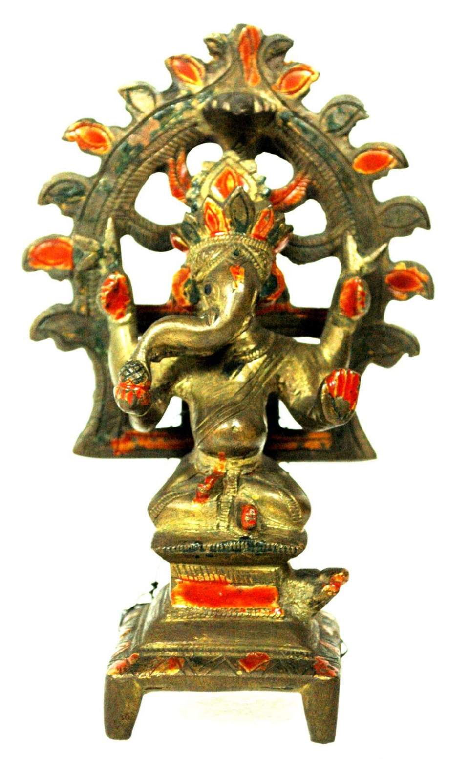 Ganesha auf Thron