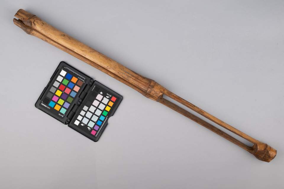 Musikinstrument-Bambus-Handklapper (birm. Vâ-let-kyot)