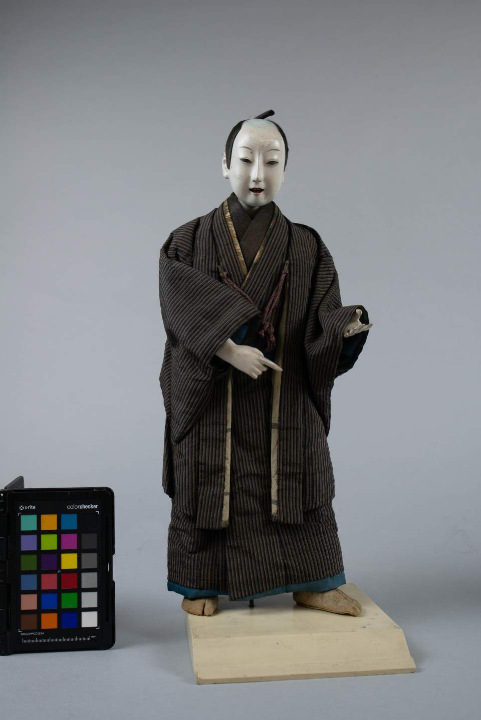 Kostümfigur Seidenhändler