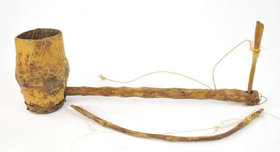 Musikinstrument, Geige mit Bogen