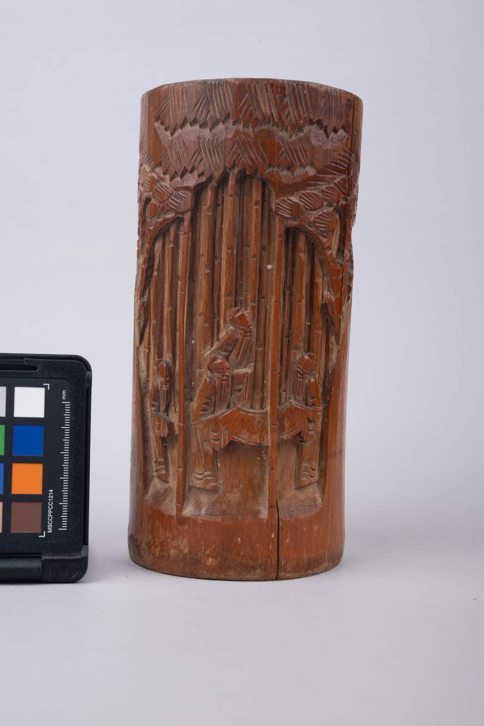 Bambusbehälter, Vase