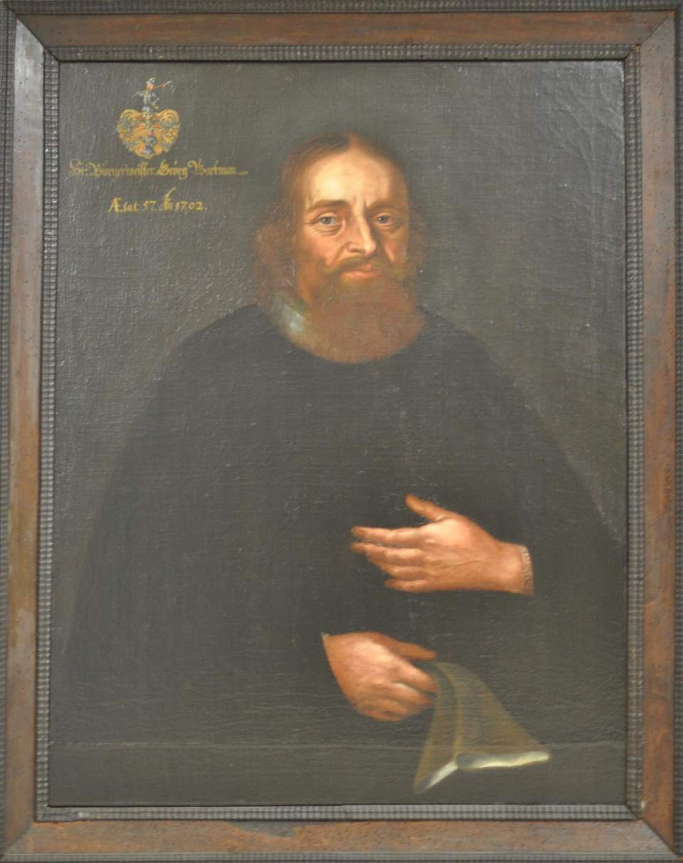 Bildnis Georg Wartmann (1645 - 1727), Bürgermeister