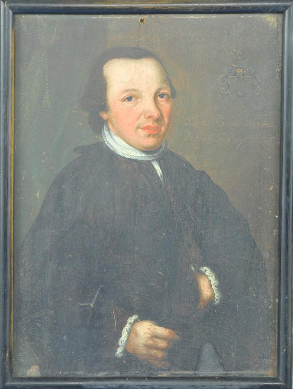 Porträt johann Conrad Steinmann,  (geb. 1754), bekleidete niedere Ämter, Bildnis