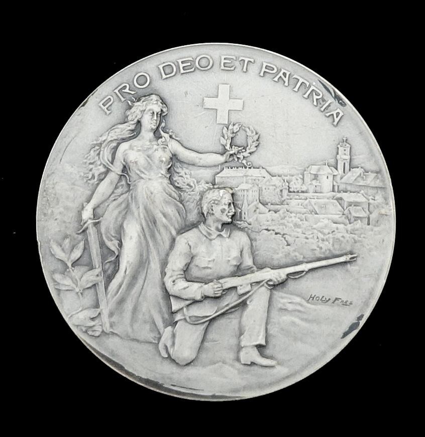 Medaille Bern. Kant. Schützenfest Delsberg