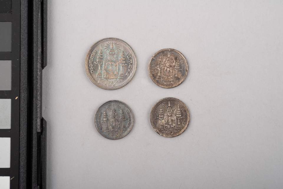 4 Silbermünzen