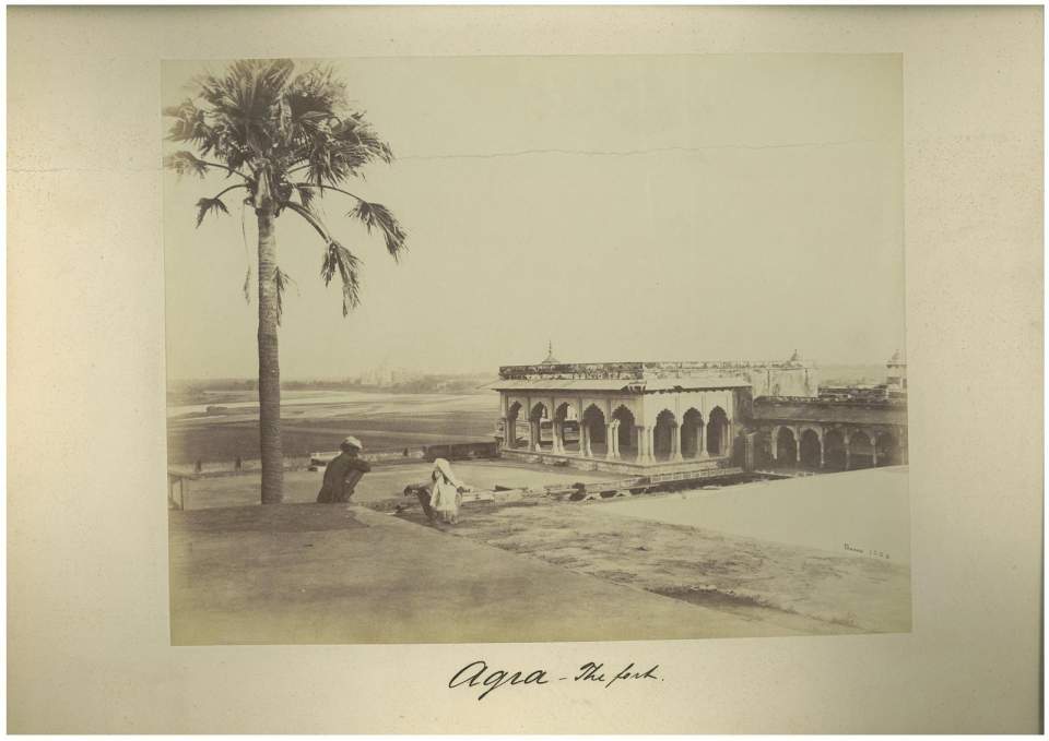 Fotografie Agra das Fort, der Palast