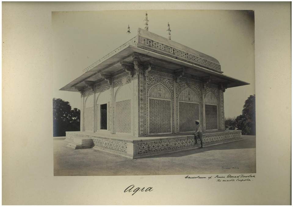 Fotografie Agra, Mausoleum des Prinzen I'timadu'd-Daula