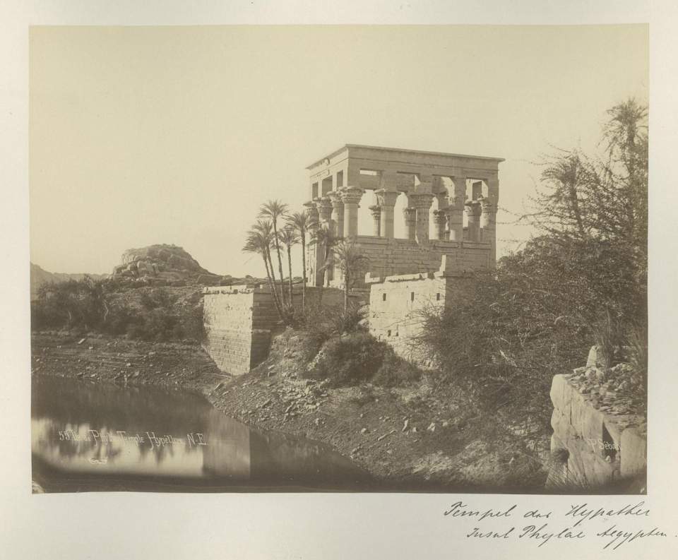 Fotografie Tempel der Hypathu, Ägypten