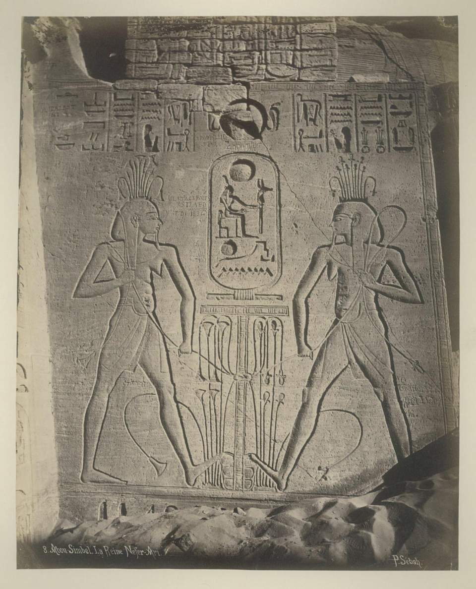 Fotografie Abu Simbel, Nefer - Ari