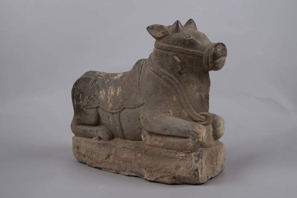 Nandi, Heiliger Stier, Stein, Reittier Shivas