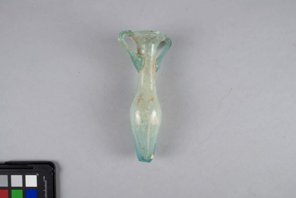 Kleine Glasflasche